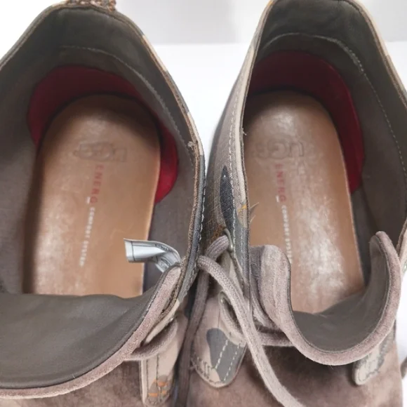 UGG Freamon Men's Suede & Camo Desert Boots EUC Sz 11 - Picture 13 of 15